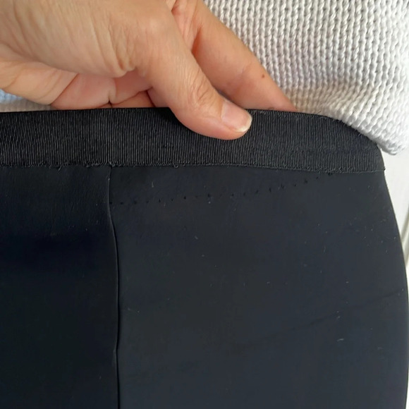 Helmut lang scuba neoprene  stretch black leggings streetwear edgy size XS - Picture 14 of 14